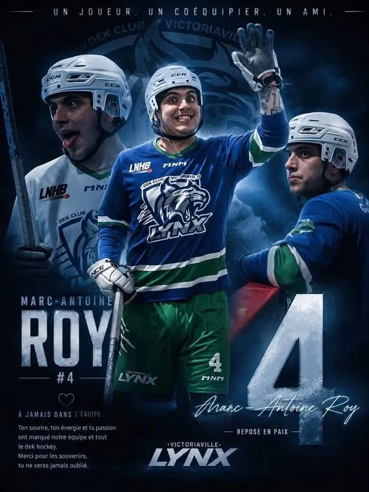 Marc-Antoine Roy Obituary, Cause of Death - Québec Dek Hockey Community Mourns Loss of Beloved Player
