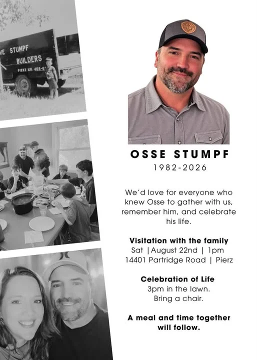 Osse Stumpf Obituary, Cause of Death - Pierz, Minnesota Community Mourns Beloved Member
